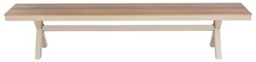 ΠΑΓΚΑΚΙ ΑΛΟΥΜΙΝΙΟΥ TAWNEE HM6040.04 ΣΑΜΠΑΝΙ-POLYWOOD ΚΑΘΙΣΜΑ ΦΥΣΙΚΟ 220x36x44,5Υεκ. (1 Τεμμάχια)