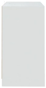 Μπουφές Λευκός 70 x 41 x 75 εκ. από Μοριοσανίδα - Λευκό
