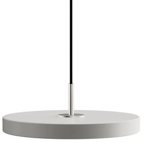 Φωτιστικό Οροφής Asteria Mini Steel 2430C4174 Φ31x3.3cm Led 900lm 14W 3000k Nuance Mist Umage
