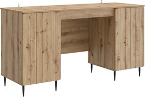 vidaXL Γραφείο Artisan Δρυς Επεξεργασμένο Ξύλο 142,5 x 50 x 75 εκ.