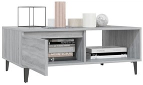 vidaXL Τραπεζάκι Σαλονιού Γκρι Sonoma 90x60x35 εκ. Επεξεργασμένο Ξύλο