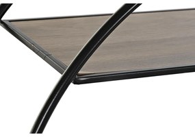Ράφια DKD Home Decor Μαύρο Ανοιχτό Γκρι Μέταλλο Έλατο 90 x 30 x 100 cm (1)