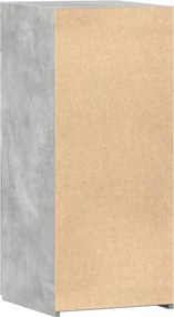 vidaXL Ντουλάπι Γκρι Σκυροδέματος 40x42,5x93 εκ. Επεξεργασμένο Ξύλο