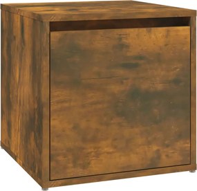 vidaXL Σετ Επίπλων Διαδρόμου Καπνιστή Δρυς από Επεξεργασμένο Ξύλο