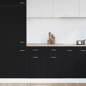 vidaXL Κάβες με Συρτάρι σε Μαύρη Δρυς, 80x46x81,5 εκ, Κατασκευασμένο από Επεξεργασμένο Ξύλο
