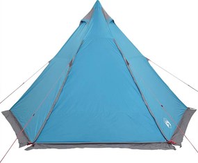 vidaXL Σκηνή Οικογενειακή Tipi 6 Ατόμων Αδιάβροχη Μπλε