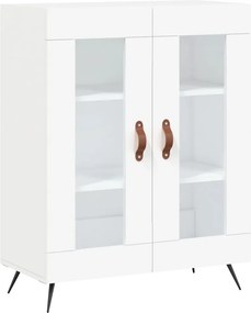 vidaXL Ντουλάπι Λευκό 69,5x34x180 εκ. από Επεξεργασμένο Ξύλο