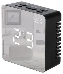 CAMRY LED ALARM CLOCK BLACK