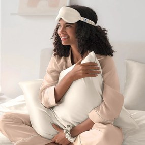 Σετ Ύπνου Beauty Sleep (Σετ 3τμχ) Champagne Feel And Touch 50Χ70 Μετάξι