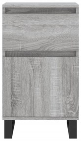 vidaXL Συρταριέρα Γκρι Sonoma 40 x 35 x 70 εκ. από Επεξεργασμένο Ξύλο