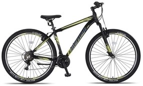 4 Motion MTB 27.5 Inch 47 cm Unisex 21SP Rim Brakes BlackYellowUmit
