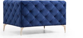 Πολυθρόνα Σκούρο Μπλε COMO 90x108x70