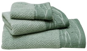 Πετσέτα Nefeli 2 Mint Anna Riska Προσώπου 50x100cm 100% Cotton