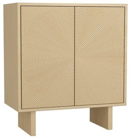 Μπουφές Φυσικό Ξύλο Οξιάς 80cm Tsukuba 424662 Eglo 424662