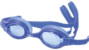 Γυαλιά Παιδικά Πισίνας Σιλικόνης Μπλε Με Μπλε Φακούς