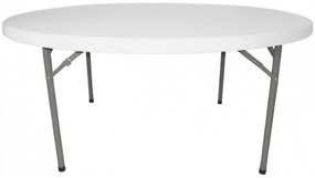 26791 Toronto Ø160 πτυσσόμενο τραπέζι ροτόντα Ø160xH74cm Επιφάνεια : Polyethylene (HDPE)