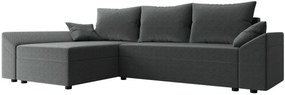 Γωνιακός καναπές Dante L-Gkri - 240.00Χ145.00Χ82.00cm