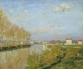 Claude Monet - Εκτύπωση έργου τέχνης The Seine at Argenteuil, 1873, (40 x 35 cm)