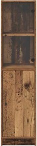 vidaXL Highboard Παλιό Ξύλο 35 x 37 x 142 εκ Επεξεργασμένο ξύλο