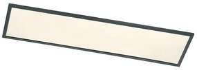 Φωτιστικό Οροφής - Πλαφονιέρα Phoenix 674011232 120x30x4cm Dim Led 3600Lm 31W Black Trio Lighting