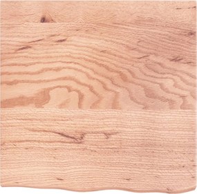 vidaXL Πάγκος Μπάνιου Αν. Καφέ 60x60x(2-4) εκ. Επεξεργ. Μασίφ Ξύλο