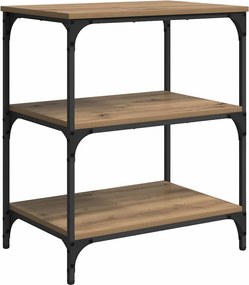 vidaXL Καρότσι Κουζίνας Artisan Oak 60 x 41 x 76 εκ.
