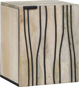 vidaXL Ντουλάπα Νιπτήρα Mπάνιου Λευκό 38 x 33,5 x 48 εκ.
