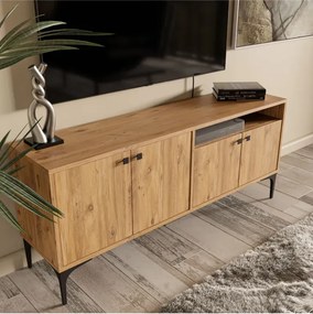 Stewehome Μονάδα τηλεόρασης με ντουλάπι 139x34x59 cm