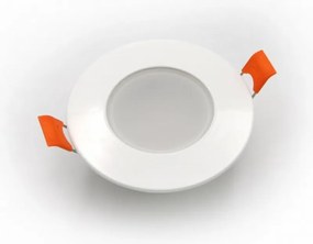 Adeleq Φωτιστικό Ψευδοροφής Στρογγυλό Ip54 Led 7W 6500K 110° Λευκό 21-7100