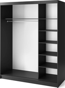 Ντουλάπα συρόμενη Svole III - 180.00Χ60.00Χ220.00cm