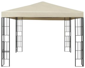 vidaXL Κιόσκι Κρεμ 3 x 3 μ.