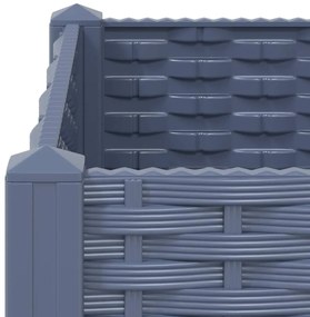 vidaXL Ζαρντινιέρα 80 x 40 x 71 εκ. από Πολυπροπυλένιο