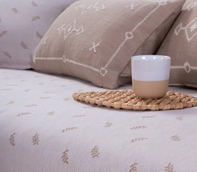 Ριχτάρι Τριθέσιου Amaranta Beige 170x300 - Nef Nef