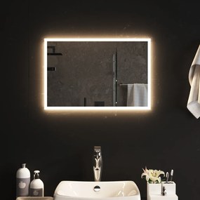 Καθρέφτης Μπάνιου με LED 40x60 εκ.