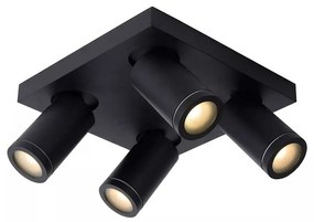 Φωτιστικό Οροφής Lucide 09930-20-30 TAYLOR Μαύρο Ματ (Black Mat) 2200 K