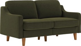 2-Seat Sofa Robin 2 - Oil Green, Walnut Oil Green
Walnut
