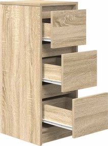 vidaXL Ντουλάπι Sonoma Δρυς 29,5x34x76 εκ. από Επεξεργασμένο Ξύλο