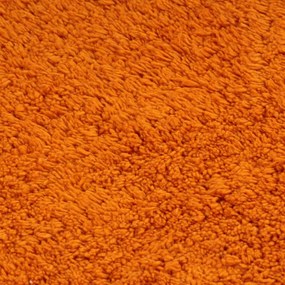 vidaXL Σετ Πατάκια Μπάνιου 3 τεμ. Πορτοκαλί Υφασμάτινα