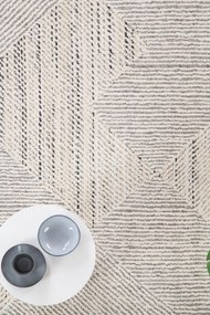 Μοντέρνο Χαλί Solid 618 WHITE Royal Carpet - 200 x 250 cm