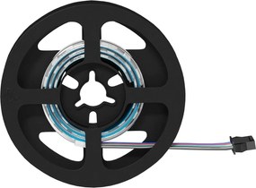 vidaXL Λωρίδα LED 12 pcs Μαύρο και Διαφανές 450 χλστ