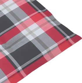 vidaXL Πολυθρόνα Kουνιστή από Μπαμπού με Μαξιλάρι