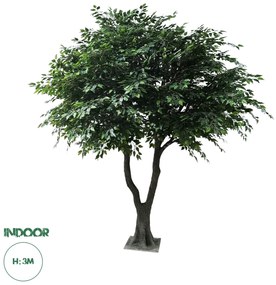 20361 GloboStar® Artificial Garden BANYAN FICUS TREE 20361 Τεχνητό Διακοσμητικό Δέντρο Ινδική Συκιά Φίκος Υ300cm