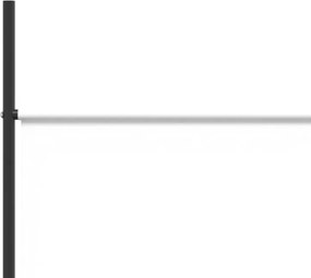 vidaXL Διαχωριστικό Δωματίου με 5 Πάνελ Λευκό 250x200 εκ. από Ύφασμα