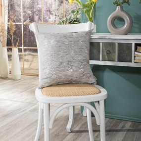 Μαξιλαροθήκη Διακοσμητική Anzio 03 Greige Teoran 43X43 Cotton-Polyester