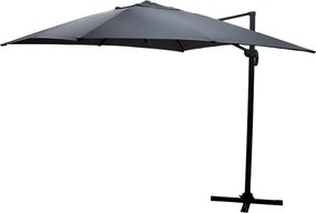Ομπρέλα κήπου κρεμαστή Raffaella pakoworld αλουμινίου Φ3m ανθρακί