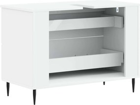 vidaXL Ντουλάπα Νιπτήρα Mπάνιου HAARLEM Λευκό 82 x 41 x 58,5 εκ