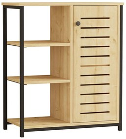 Βιβλιοθήκη Ihlamur 835PUQ3685 72x34x83,7cm Oak