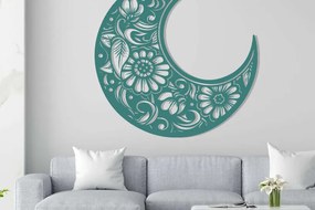 Intra απο ξύλο plywood 3mm-4mm πάχος – Wall Art Floral Moon  κοπής με λέιζερ Δίασταση  40x30 cm INTRAFABR-113125269
