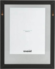 ΚΟΡΝΊΖΕΣ WOOOD PHOTO FRAME WOOD BLACK 34 X 44 CM