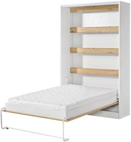 Κρεβάτι τοίχου Aether II-Fusiko-Mavro-140 x 200